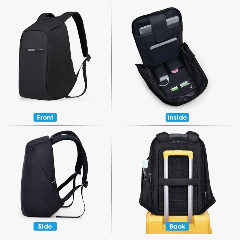 Black Tech Backpackk - Picture 4 of 10